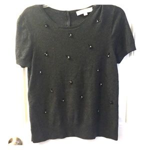 Loft sweater with jewels!